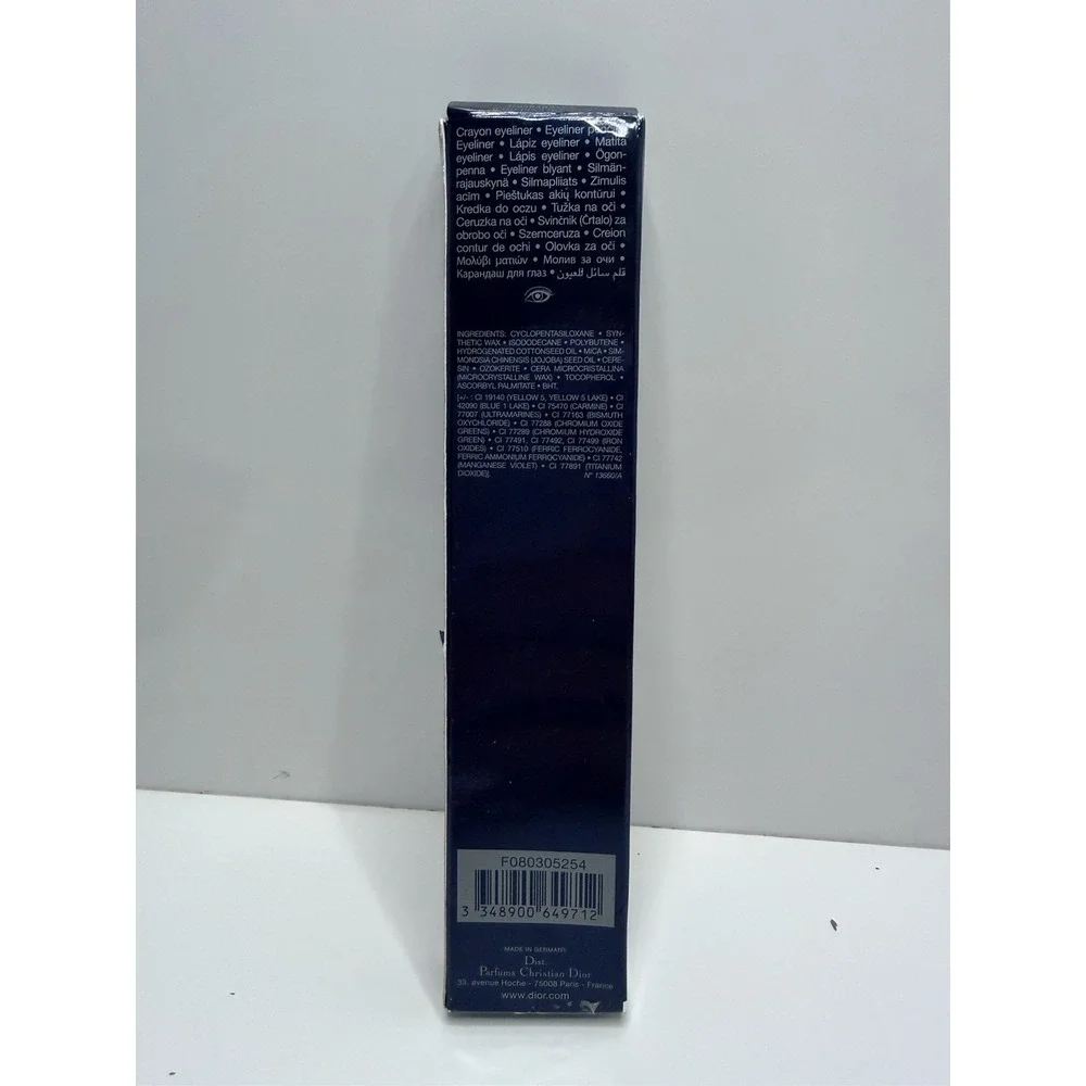 DIOR EYELINER WATERPROOF LONG-WEAR WATERPROOF EYELINER PENCIL 1.2G #254 NIB
